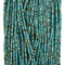 Blue Turquoise Heishi Bead Strands: Authentic Afghan Handcrafted Stone Beads, 15 Inch, 240 Count